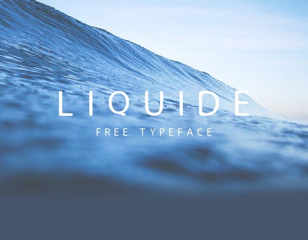 Download Liquide font (typeface)