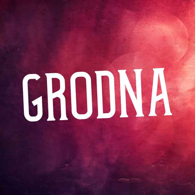 Download Grodna font (typeface)