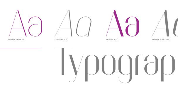 Download Faddish font (typeface)