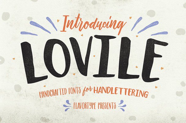 Download Lovile Type font (typeface)