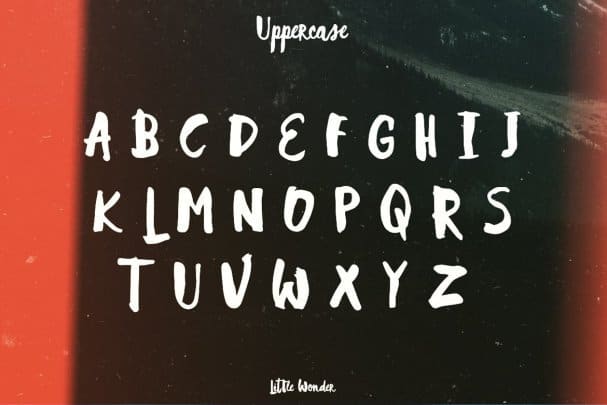 Download Little Wonder font (typeface)