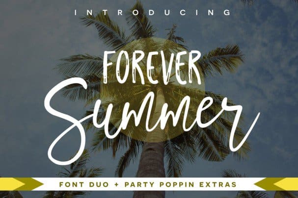 Download Forever Summer Duo font (typeface)