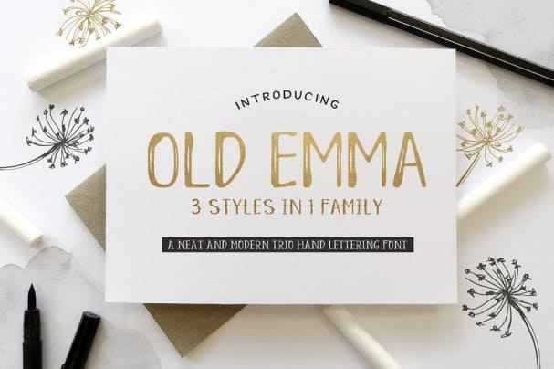 Download Old Emma font (typeface)