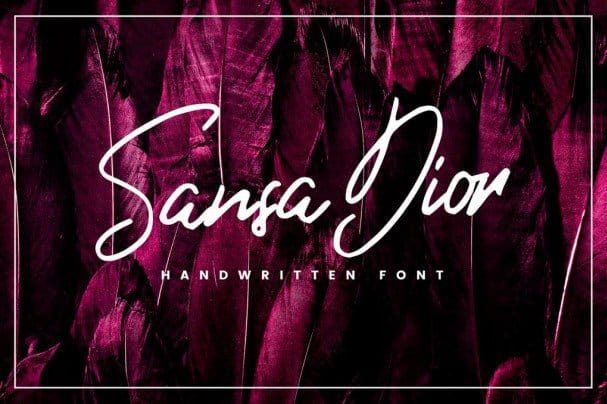 Download Sansa Dior font (typeface)