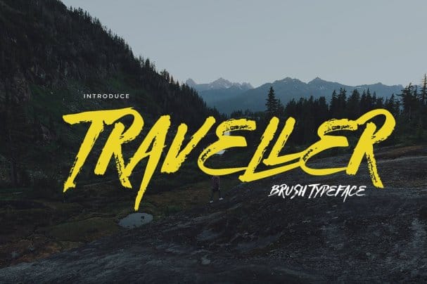 Download Traveller font (typeface)