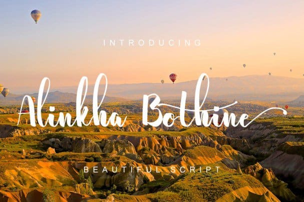 Download Alinkha Bothine font (typeface)