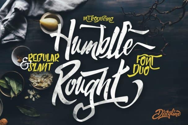 Download Humblle Rought font (typeface)