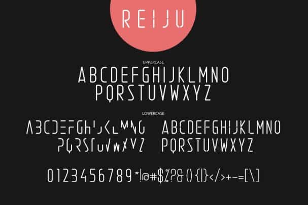 Download Reiju | Typeface Duo font (typeface)