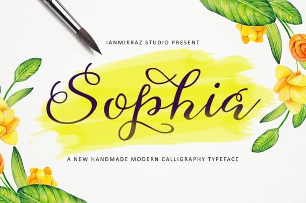 Download Sophia Script font (typeface)