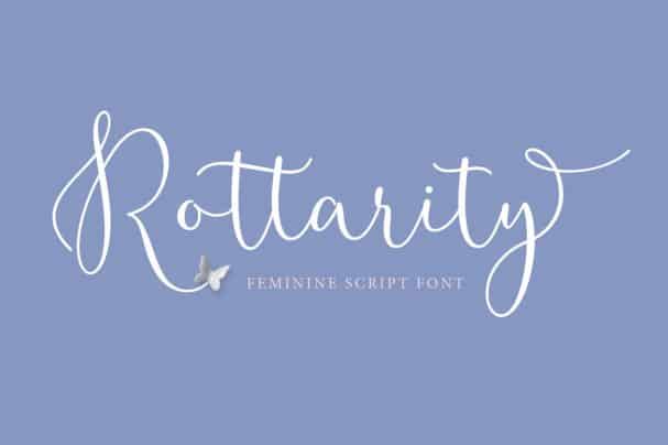 Download Rottarity Feminine font (typeface)