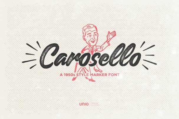 Download Carosello font (typeface)
