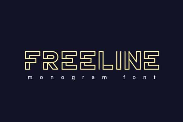 Download Freeline font (typeface)