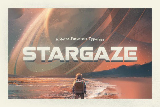 Download Stargaze Typeface font (typeface)