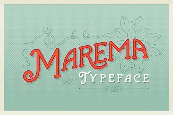 Download Marema Typeface font (typeface)