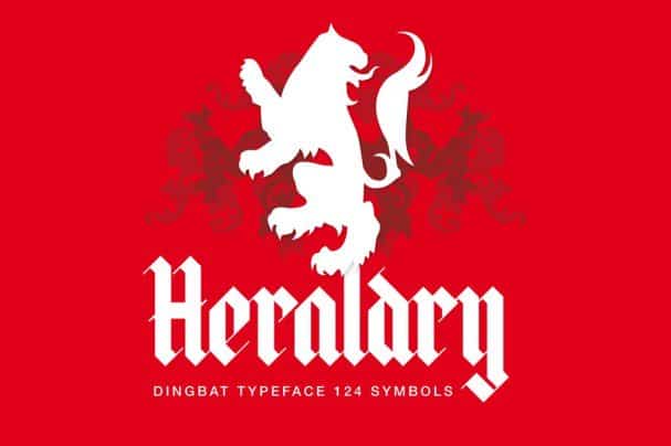 Download Heraldry font (typeface)