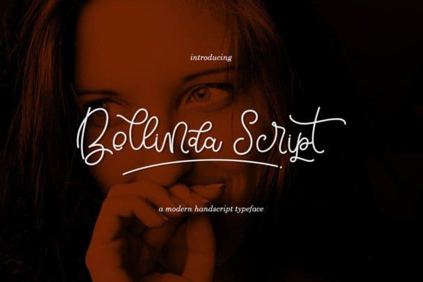 Download Bellinda Script Typeface font (typeface)