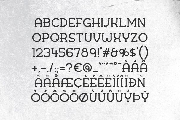 Download Kohm - Vintage font (typeface)
