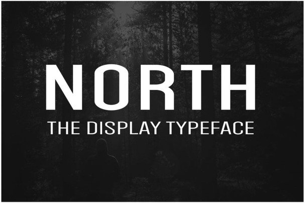 Download NORTH - Display Typeface font (typeface)