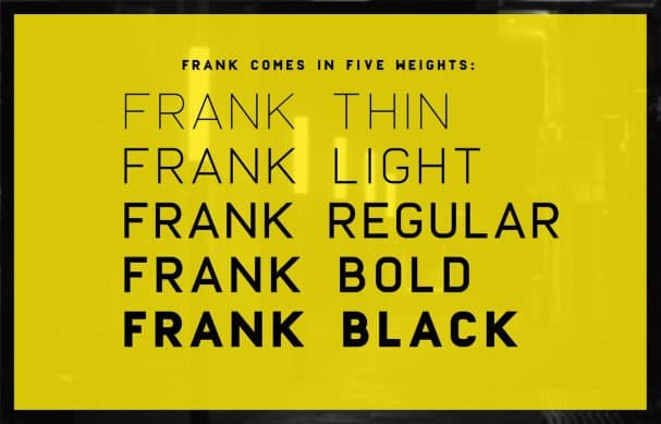 Download Frank font (typeface)