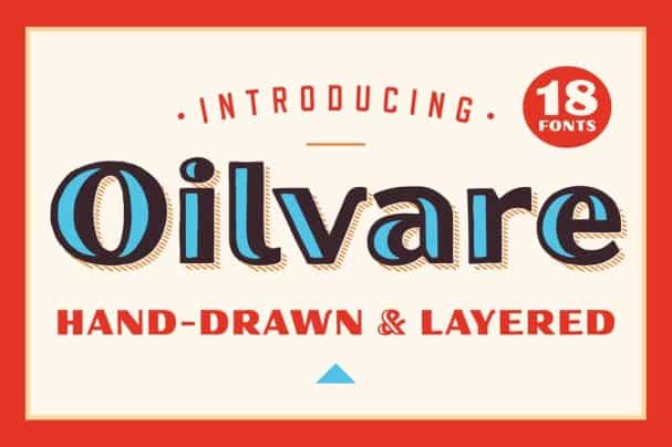 Download Oilvare Family font (typeface)