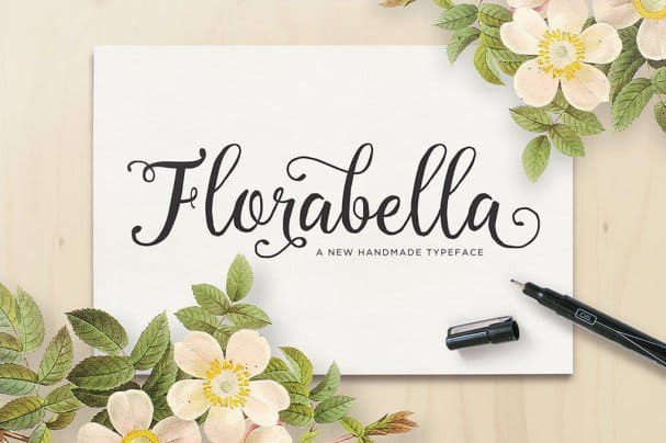 Download Florabella Script font (typeface)