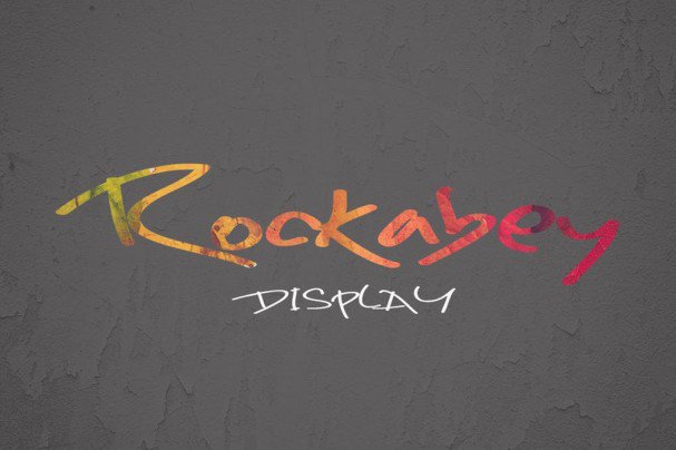 Download Rockabey font (typeface)