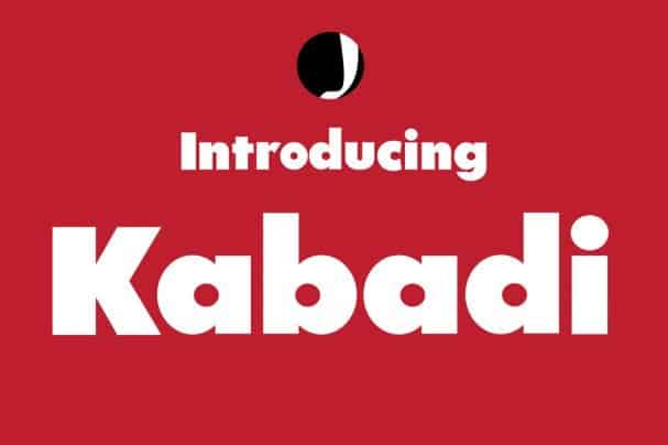 Download Kabadi font (typeface)