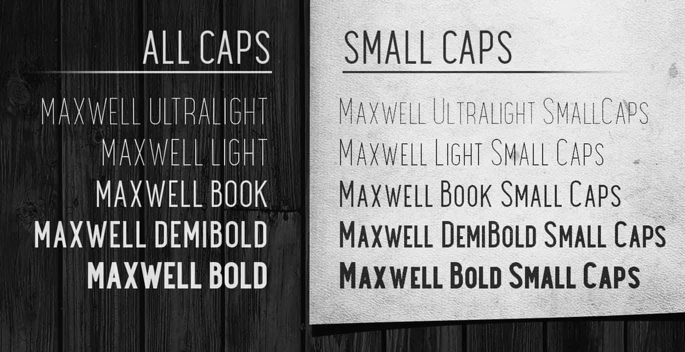 Download Maxwell Sans Bold font (typeface)