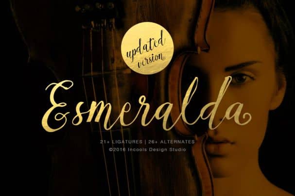 Download Esmeralda font (typeface)