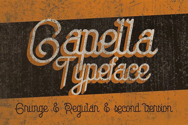 Download Capella Typeface font (typeface)