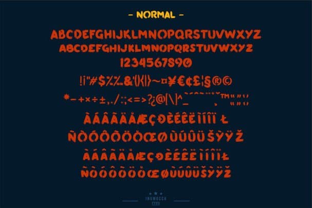 Download Pumpkin's Brush font (typeface)