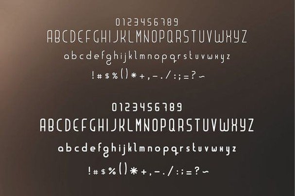Download Liner for logos with frames font (typeface)