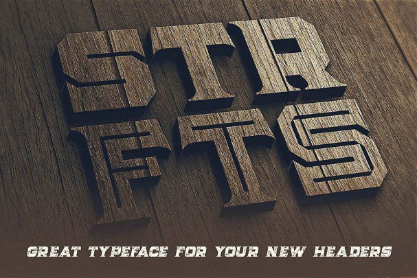 Download Strife - Display font (typeface)