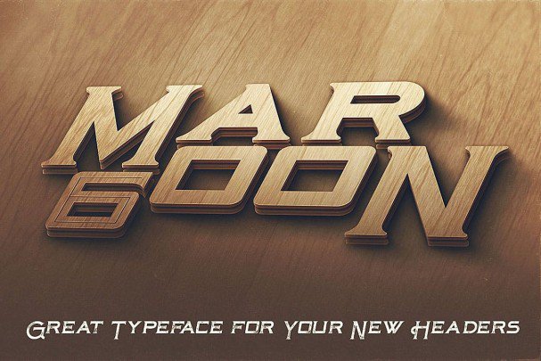 Download Maroon - Vintage Style font (typeface)