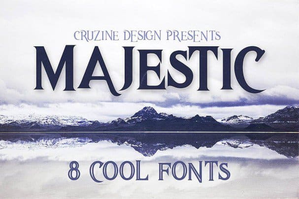 Download Majestic Typeface font (typeface)