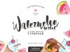 Watermelon Sorbet Brush Script