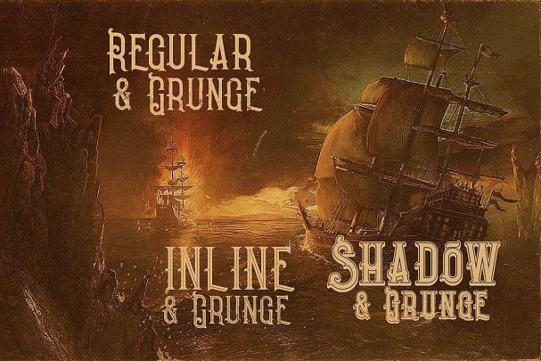 Download Pirate- Vintage Style font (typeface)