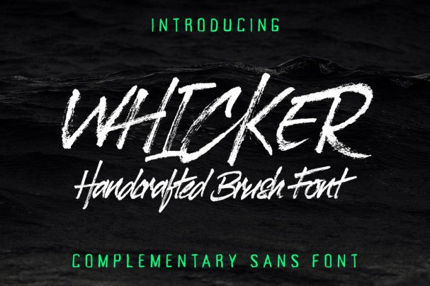 Download Whicker Duo font (typeface)