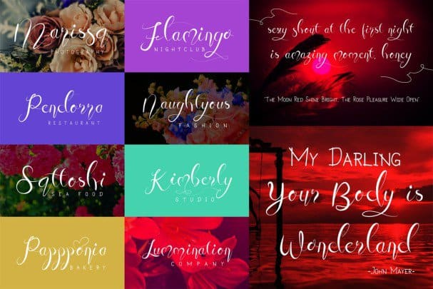 Download Honey Moon Midnight - Two font (typeface)