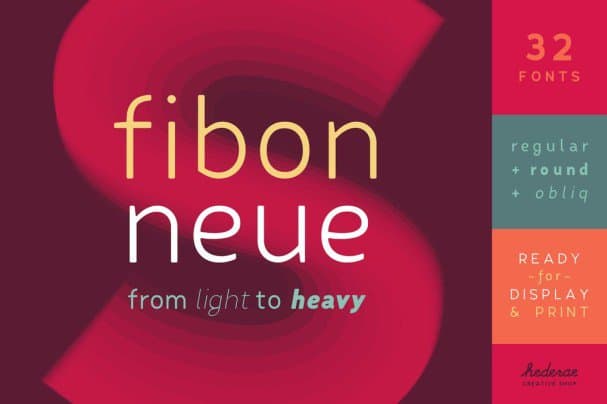 Download Fibon Neue font (typeface)