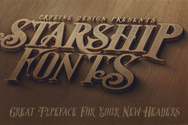 Download Starship Typeface font (typeface)