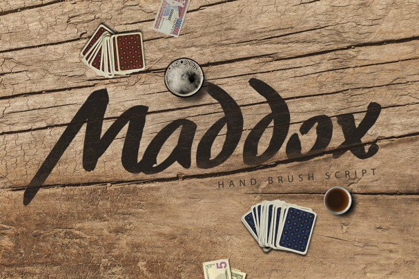 Download Madoxx Brush Typeface font (typeface)
