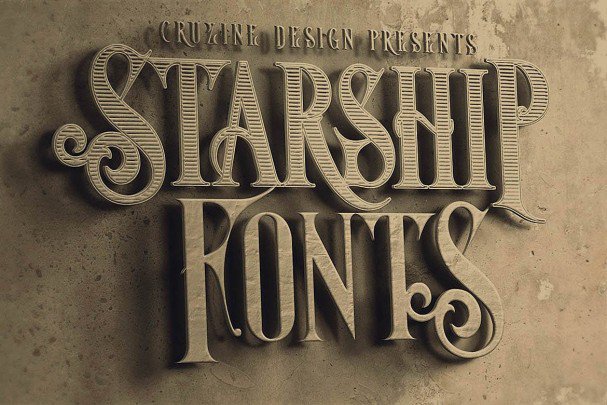 Download Starship Typeface font (typeface)