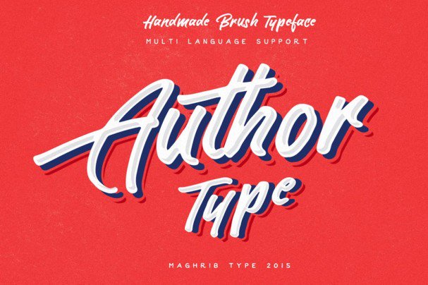 Download Author Type font (typeface)