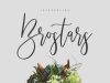 Brostars Typeface