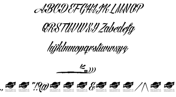 Download Angilla Tattoo font (typeface)