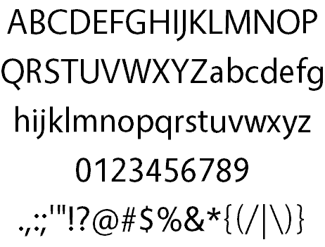 Download Vegur font (typeface)