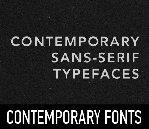 CONTEMPORARY FONTS