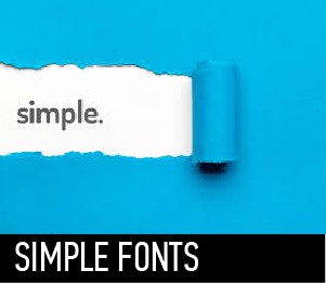 SIMPLE FONTS