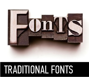 TRADITIONAL FONTS